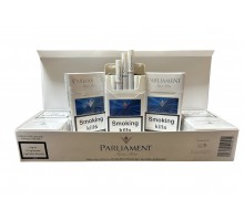  Сигареты Parlament Aqua Blue Duty Free
